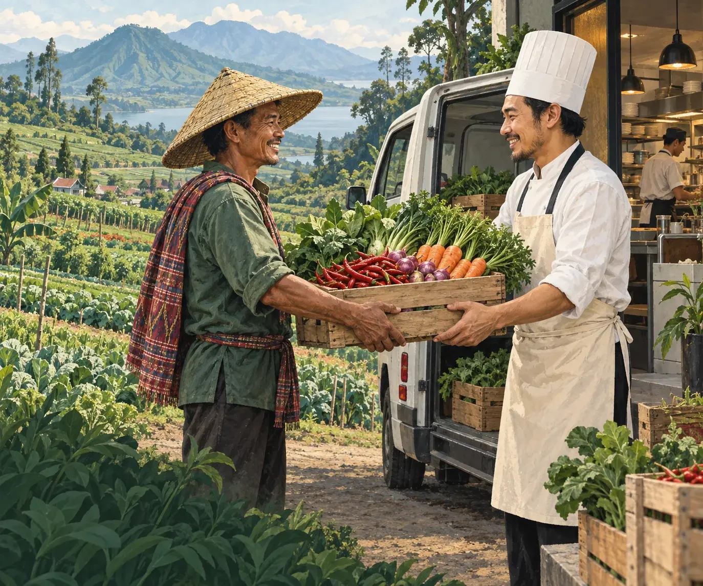 Pengadaan bahan baku untuk kebutuhan bisnis